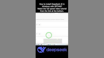 How to install DeepSeek AI in Windows with GPT4All? Tutorial #deepseek #windows #installation #AI