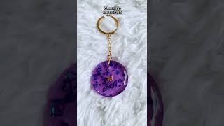 💜 Custom Resin Keychain ✨ #Shorts #ResinArt #ResinKeychain #Handmade #ShaniCreation #DIY #SriLanka