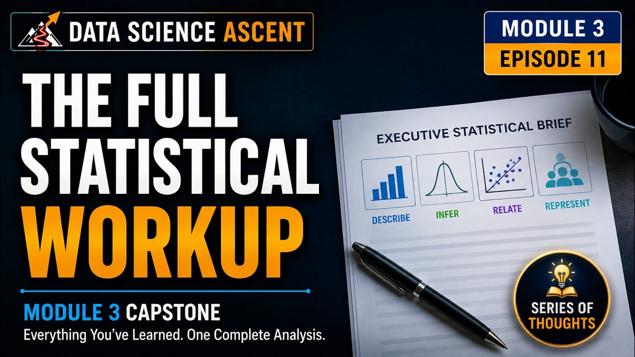 The Full Statistical Workup | Module 3 Capstone | Data Science Ascent M3:E11