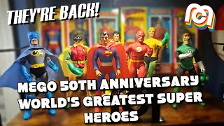 MEGO 50TH ANNIVERSARY 8" WORLDS GREATEST SUPERHEROES REVIEW!