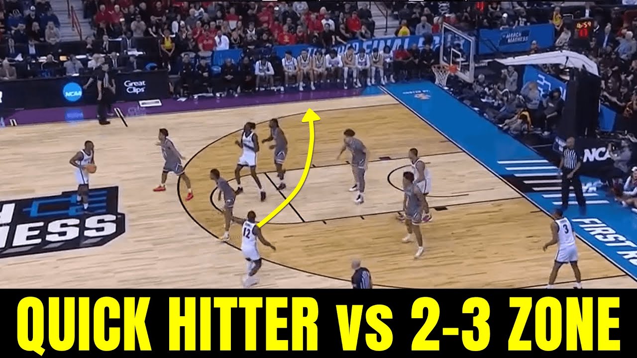 How to get an open shot against a 2-3 zone defense