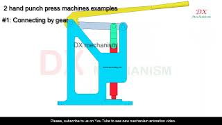 2 hand punch press machine examples