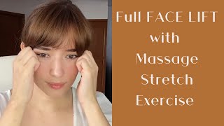 Face LIFT Massage megaworkout (great for beginners)