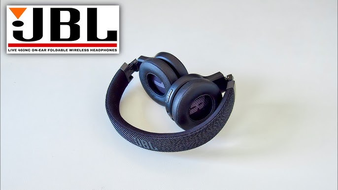 JBL LIVE 460NC WIRELESS ON-EAR NOISE CANCELLING HEADPHONES.used