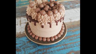 Recette de layer cake au chocolat au lai spécial pâques