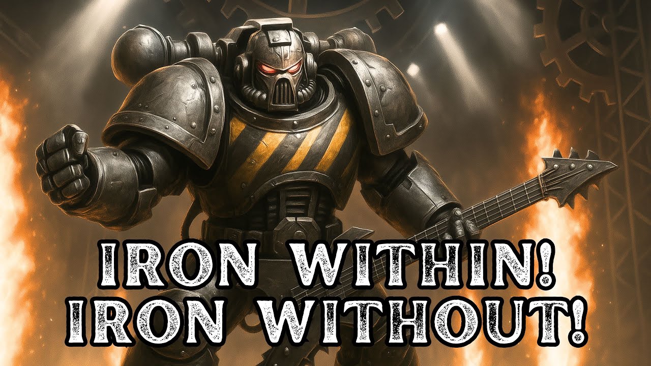 Iron Warriors - Iron Within (Remastered) | Metal Song | Warhammer 40K