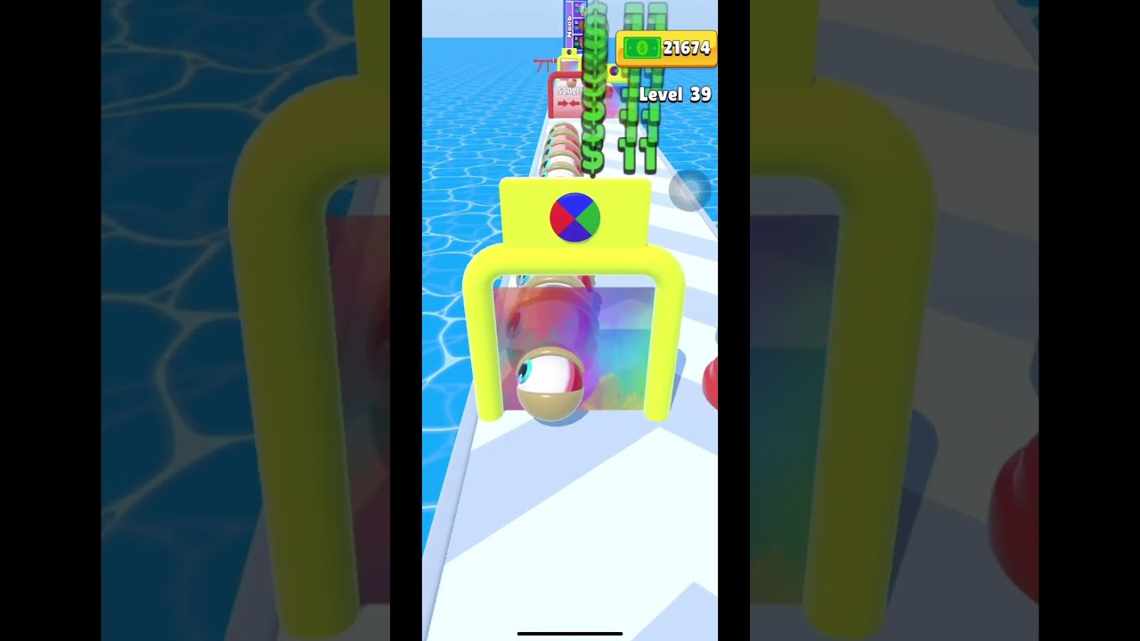 Eyeball Stack Level 39 | Eye Stack Game 