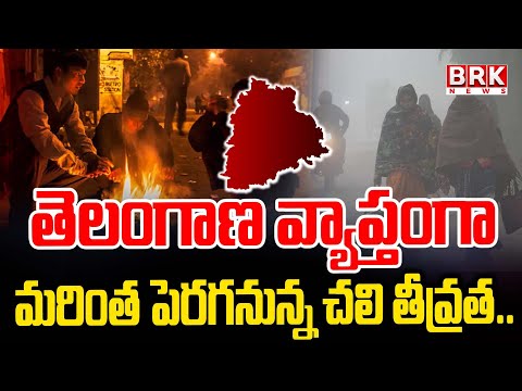 Cold Wave: తెలంగాణ వ్యాప్తంగా మరింత పెరగుతున్న చలితీవ్రత..| Telangana Cold Wave | BRK NEWS - TV9