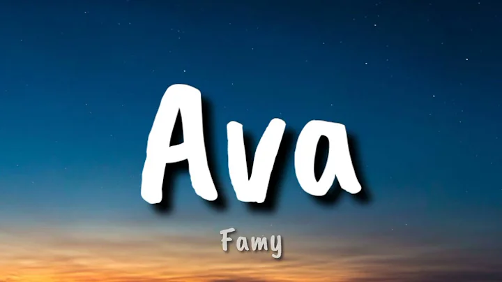 Famy -  Ava (Speed Up Tiktok Version) (Lyrics)