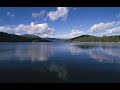 Beautiful Shaver Lake in California, and nice music / Красивое озеро в Калифорнии и приятная музыка