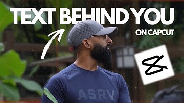 The Easiest Way to Put Text Behind People in CapCut