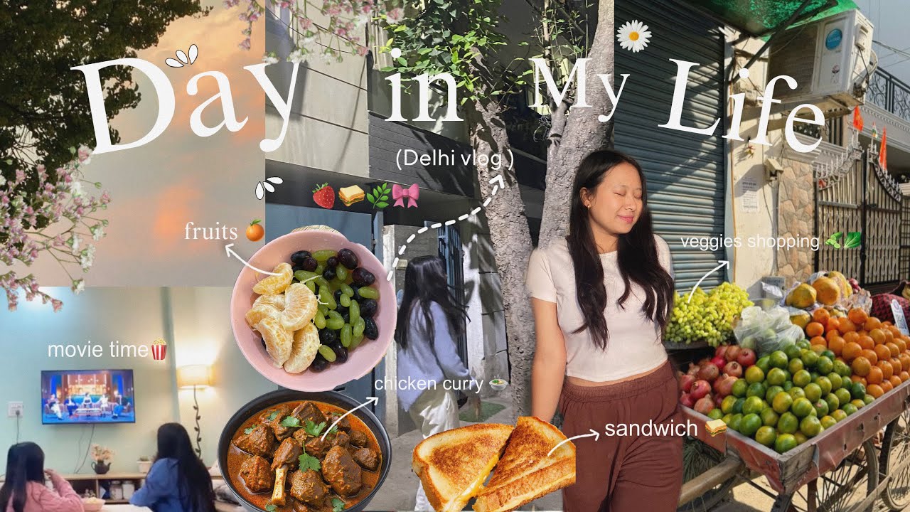 Life in Delhi 🎀/ Few Days in my Life with my cousins , foods n more 🥙