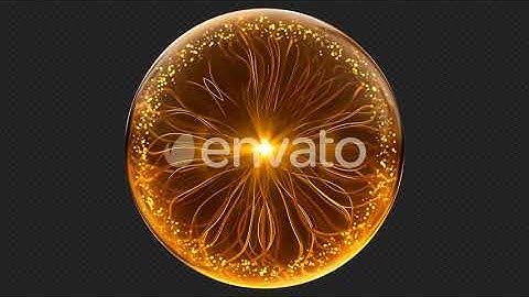 Gold Magic Orb | Motion Graphics - Envato elements