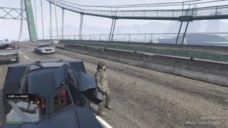 GTA V NPCS Getting Launched on crazy hwy!