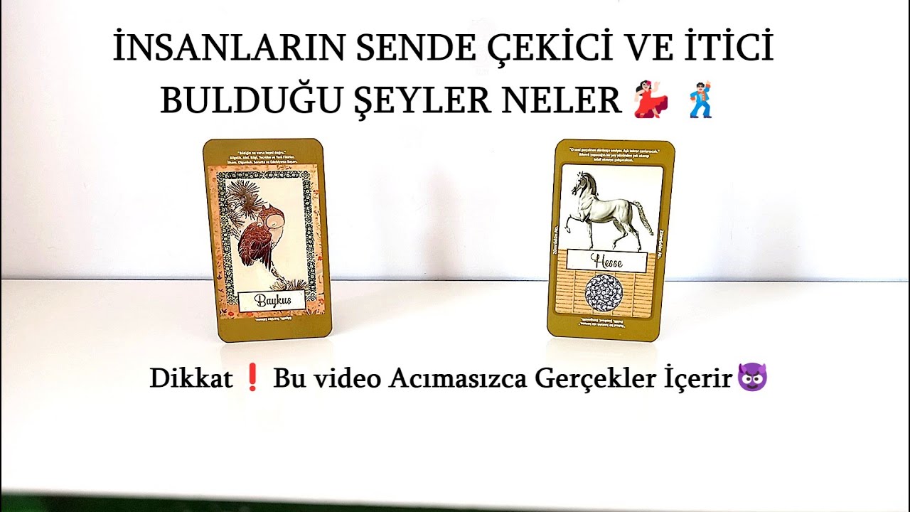 DESTE SEÇ🦄 İNSANLARIN SENDE ÇEKİCİ VE İTİCİ BULDUĞU ŞEYLER NELER🦄