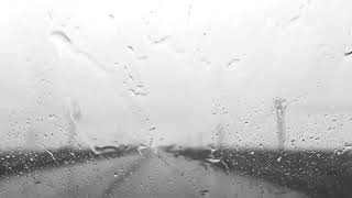 Rain sound | Relaxing sound | Rain while driving | stress relief |