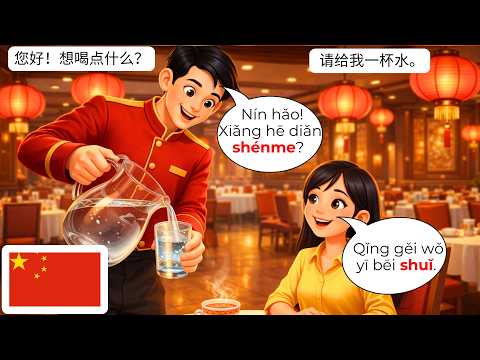 🍜 15 Chinese Restaurant Conversations Every Beginner Should Learn | HSK 1-2