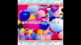 Ad Günün Mübarək Bibi Qızı Ad Günü Videosu
