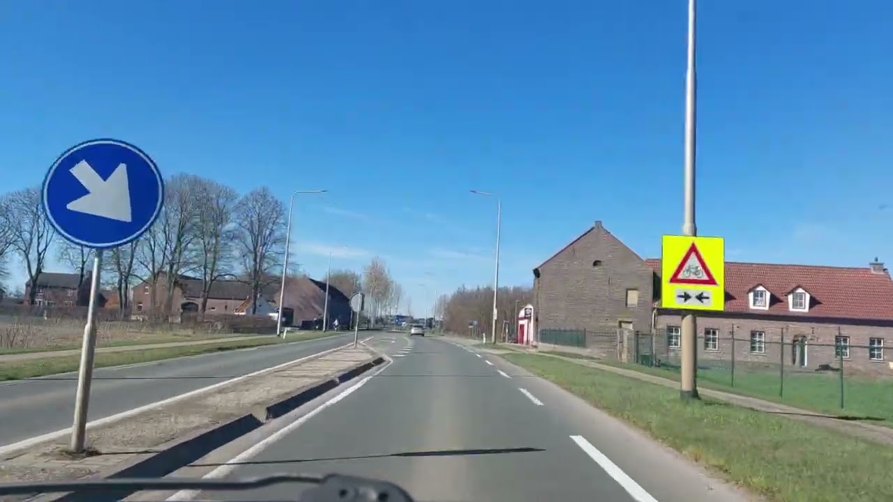 أجواء مشمشة جولة على حدود بلجيكا #بلجيكا #هولندا#nederland #اكسبلور 