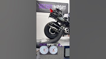 Dyno tune on the bw’s sport, equipped with a 70cc Malossi MHR Replica Cylinder and a Yasuni R pipe.