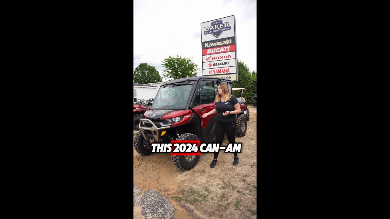 2024 Can-Am DEF Max LTD HD10 Walk Around