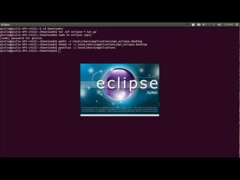 Download + Install Eclipse Juno in Ubuntu 12.4 or 12.10 or linux