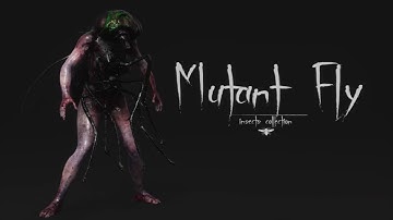 Mutant Fly | Insects Collection | Unreal Engine 4/5 (FAB) and Unity horror character
