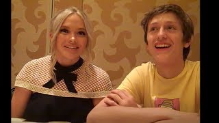The Gifted - Natalie Alyn Lind and Percy Hynes White Interview