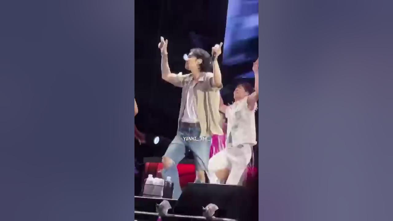 Yoongi's surprise performance at PSY concert 😩🤯 #psy #thatthat #suga #minyoongi #yoongi #bts