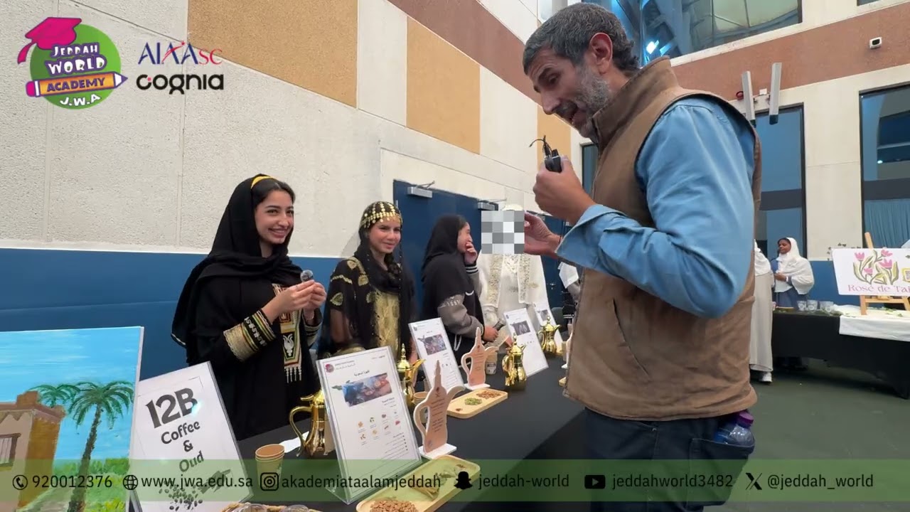 زيارة المهندس نواف النصار إلى أكاديمية عالم جدة