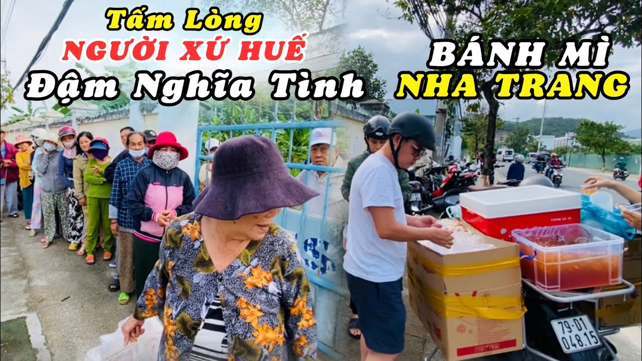 Trà Chanh Giải Khát Cùng Bánh Mì Nha Trang Đậm Nghĩa Tình Người Xứ Huế. Lang Thang Nha Trang
