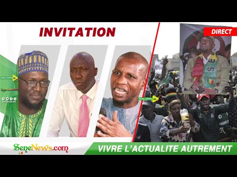 🔴DIRECT - Situation du pays : Dame Mbodji, Cheikh Oumar Diagne et Clédor Sène face à la presse