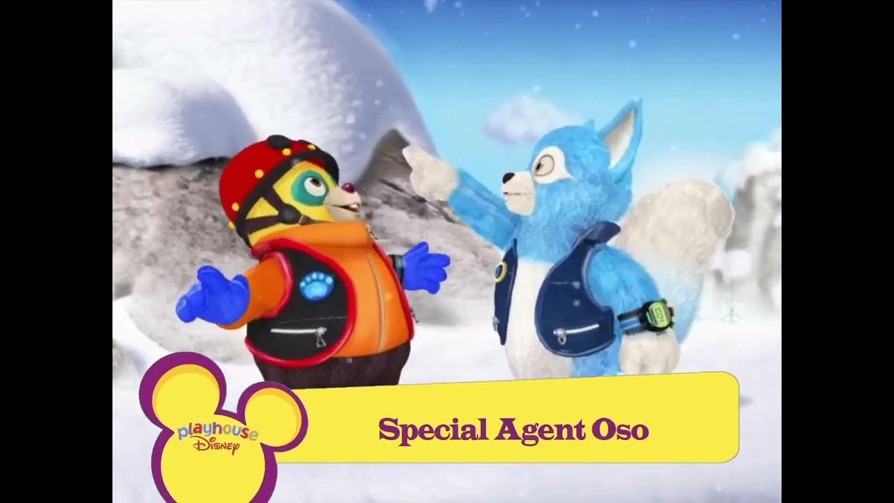 Playhouse Disney Premiere Screen Bug (Special Agent Oso) (April 4, 2009) YouTube