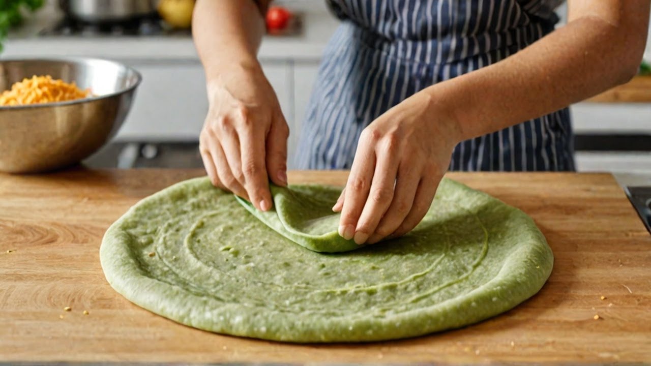 How to Make Green Potato Paratha - Easy Step-by-Step Tutorial!