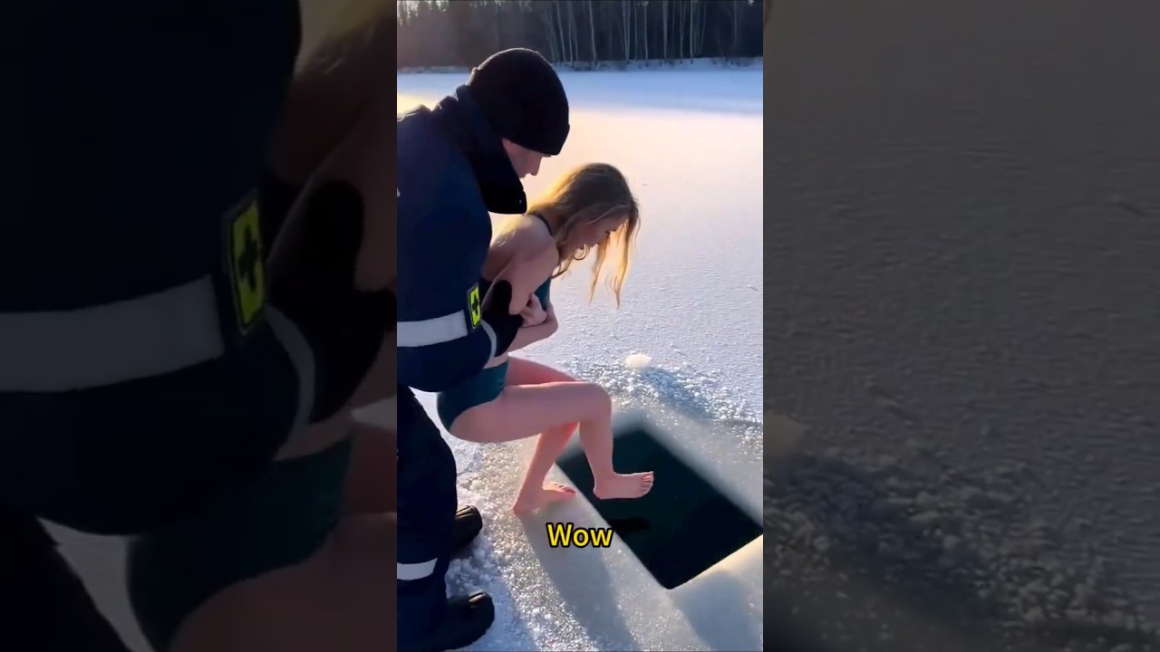 The cold river water is simply wonderful