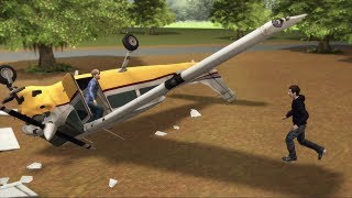 Two injured after small plane crash lands on California campus