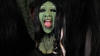 Witch makeup tutorial transformation