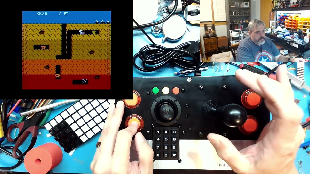 Atari 5200 True Analog Controller, Analog-Digital, ANDI