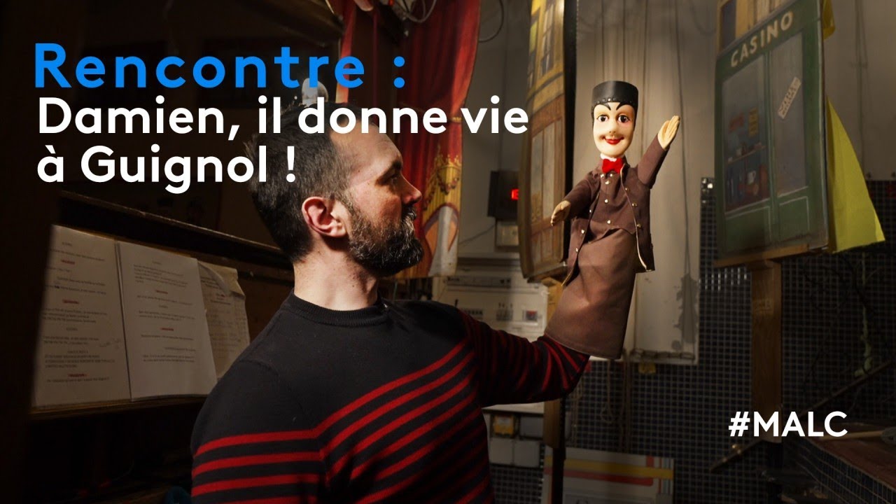 Rencontre : Damien, il donne vie à Guignol !