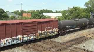 CSX Westbound Mixed Freight in Marion
