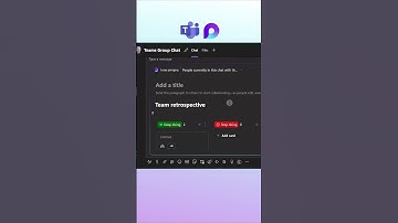 Teams retrospective - Loop Component #efficiency365 #microsoftloop
