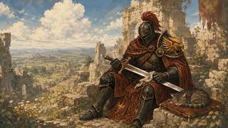 Knight is lost in thought, while his cat enjoys this quiet time.| Study, meditation lofi.| 3 hours🎶|