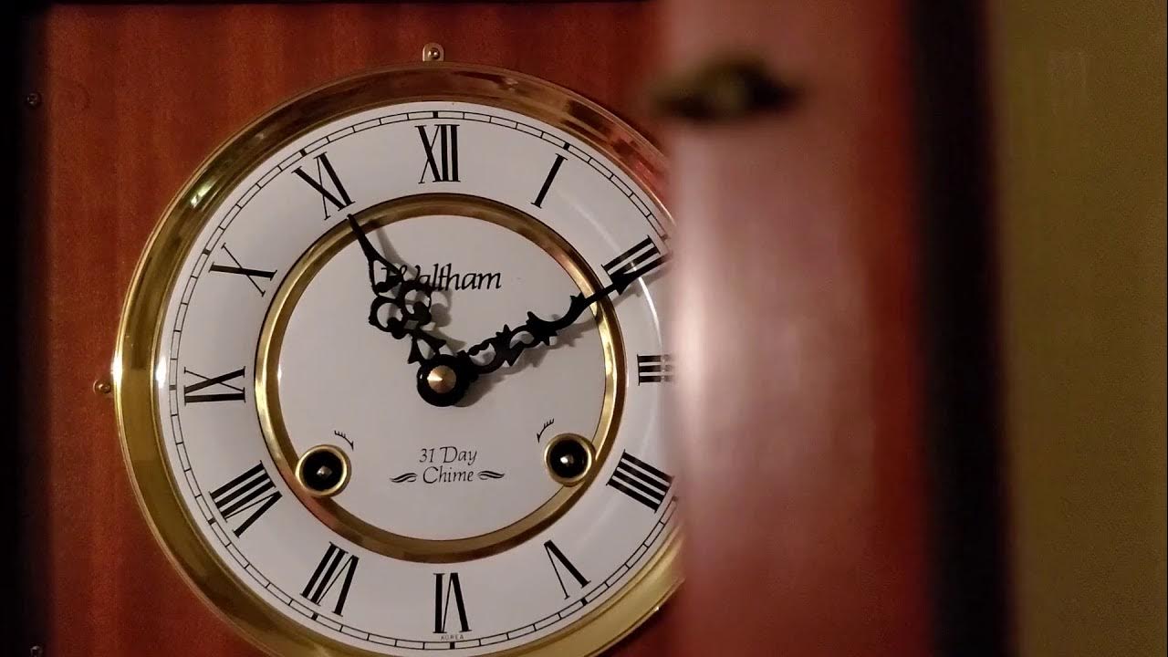 Waltham 31 Day Korean Wall Clock YouTube