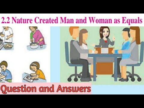 essay on nature created man and woman as equal