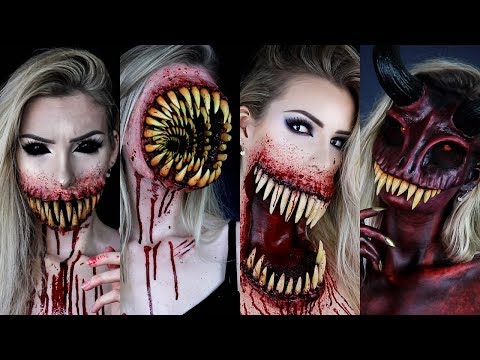 My Best Monsters HALLOWEEN SFX MAKEUP TUTORIALS | Scary Special Effects Compilation