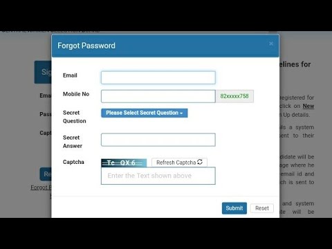 How to recover airforce password