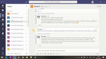 Switching from Grid view to List view in Teams