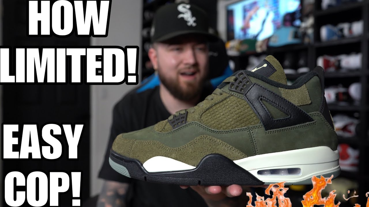 HOW LIMITED ARE THE JORDAN 4 
