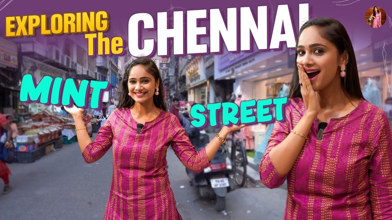 Exploring The Chennai Mint Street 😍|| Tejaswini Gowda