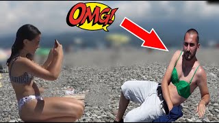 BiKiN Prank In Public - AWESOME REACTIONS - Best of Just For Laughs